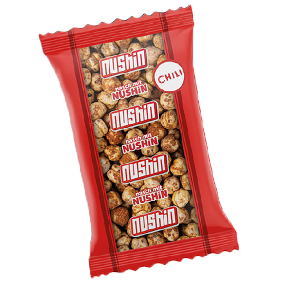 Gelbe geröstete Kichererbsen, scharf